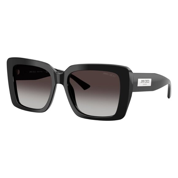 New JIMMY CHOO Black Square JC5042 5000/8G Sunglasses Women - Picture 1 of 6